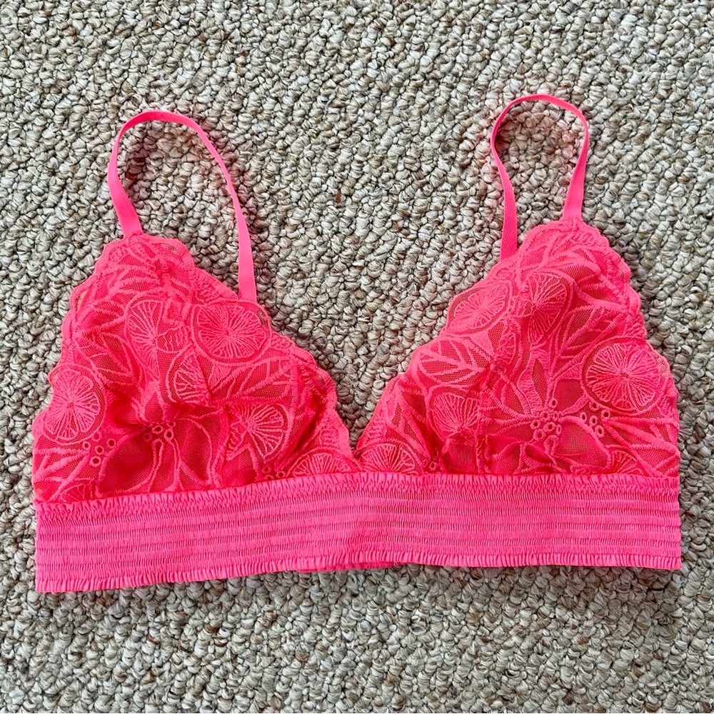 Aerie Fruity Pink Bralette